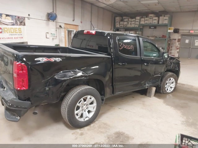 2021 CHEVROLET COLORADO 4WD LT VIN: 1GCGTCEN7M1137402