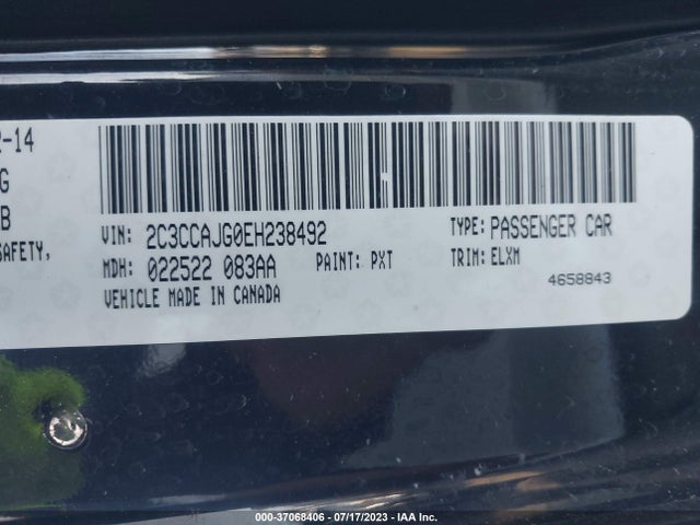 Chrysler 300 300c John Varvatos 2014 2C3CCAJG0EH238492 Image 9