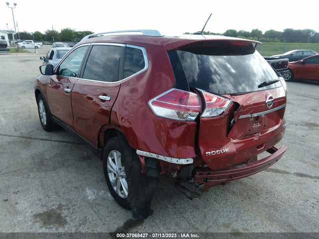 2016 NISSAN ROGUE SV VIN: KNMAT2MV3GP592914
