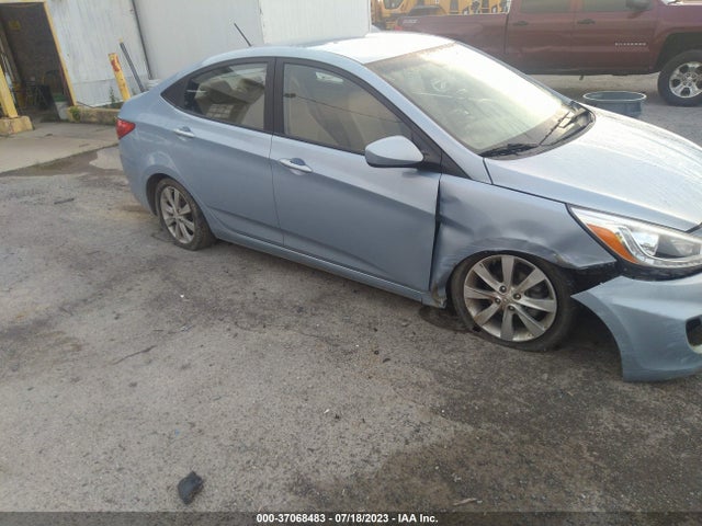 2014 HYUNDAI ACCENT GLS VIN: KMHCU4AE7EU602263