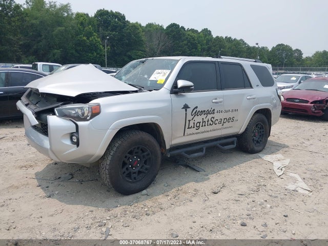 Toyota 4runner Sr5 Premium 2021 JTENU5JR0M5906254 Image 2