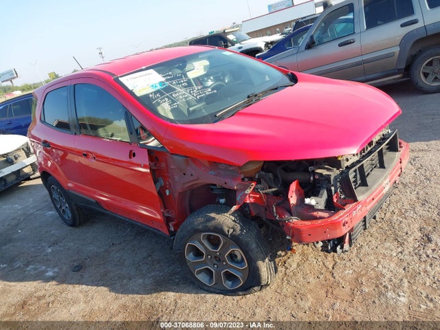 2018 FORD ECOSPORT S VIN: MAJ3P1RE7JC214714