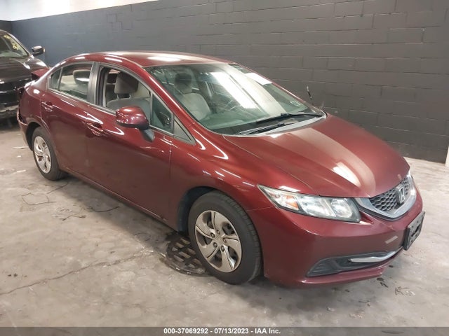 2013 HONDA CIVIC SDN LX VIN: 2HGFB2F53DH582407