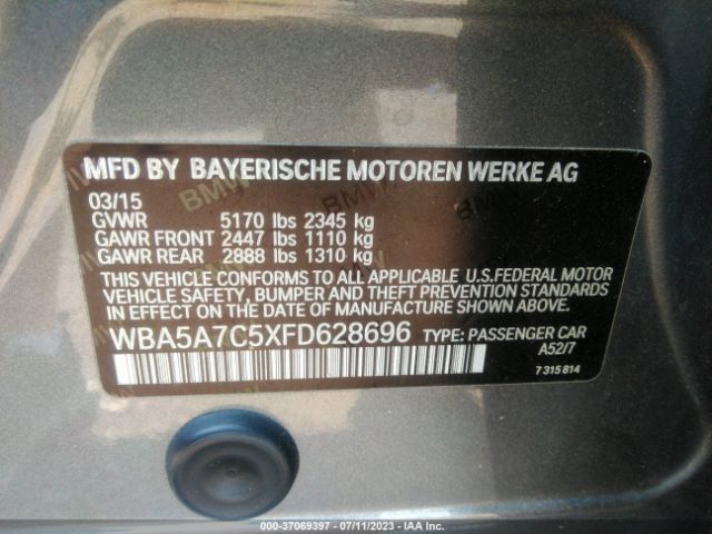 WBA5A7C5XFD628696 BMW 5 Series 528i Xdrive
