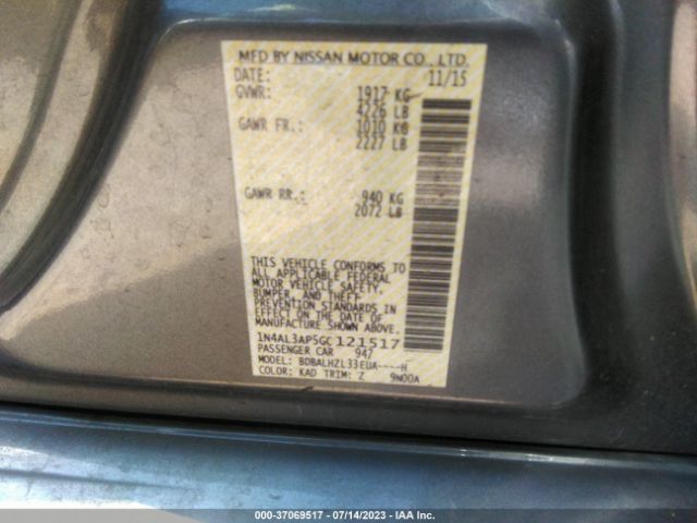 1N4AL3AP5GC121517 Nissan Altima 2.5 Sr