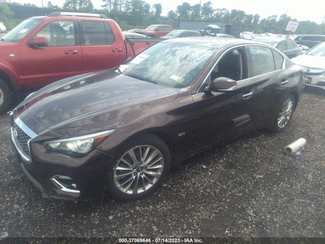 Продажа на аукционе авто 2018 Infiniti Q50 3.0t Luxe, vin: JN1EV7AR7JM444955, номер лота: 37069646