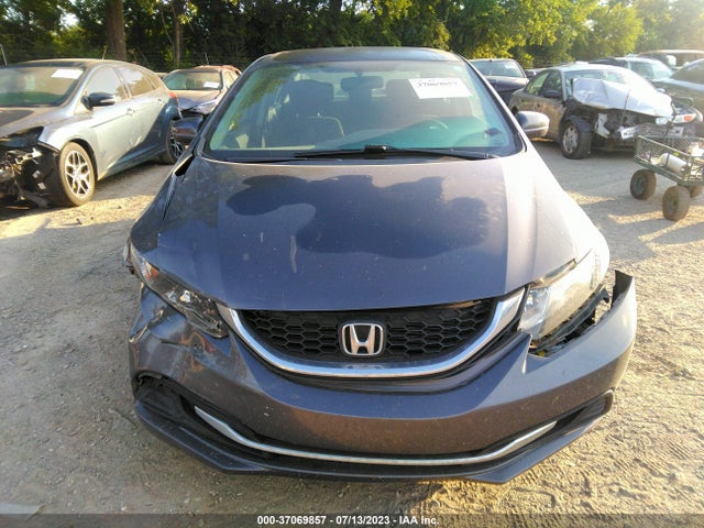 Honda Civic Sedan Lx 2014 2HGFB2F59EH551972 Image 12