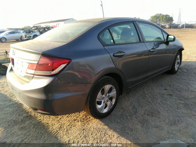 Honda Civic Sedan Lx 2014 2HGFB2F59EH551972 Image 4