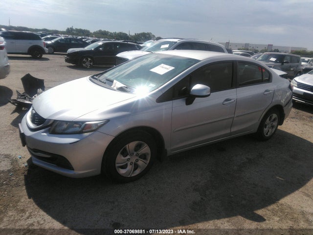 2013 HONDA CIVIC SDN LX VIN: 2HGFB2F57DH575864
