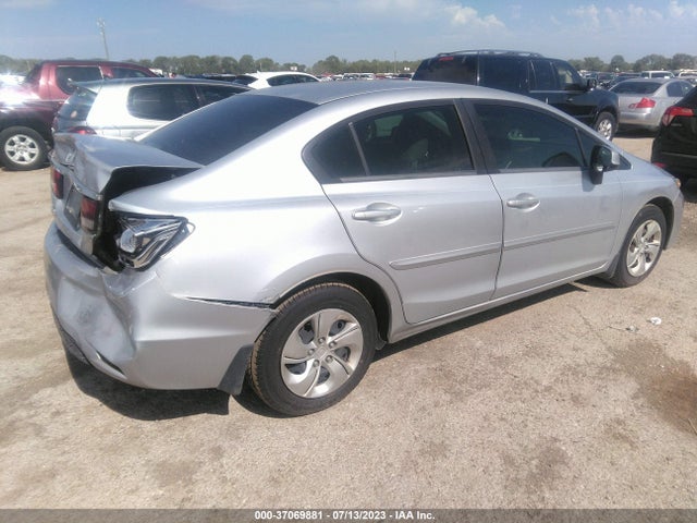 2013 HONDA CIVIC SDN LX VIN: 2HGFB2F57DH575864