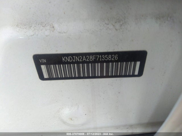 KIA Soul Base 2015 KNDJN2A28F7135826 Image 9