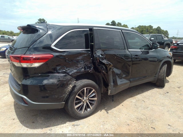 2019 TOYOTA HIGHLANDER XLE VIN: 5TDKZRFH5KS554828