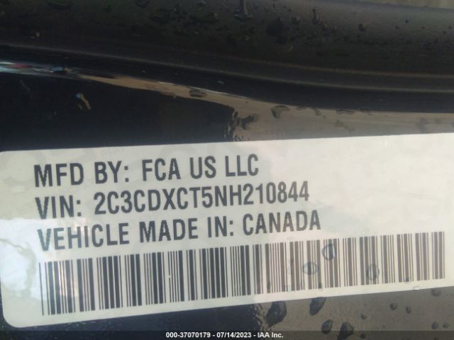 2C3CDXCT5NH210844 Dodge CHARGER R/T