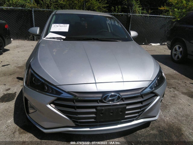 2019 HYUNDAI ELANTRA SEL VIN: 5NPD84LF5KH414074