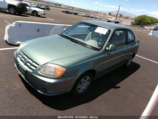 2005 HYUNDAI ACCENT GLS/GT VIN: KMHCG35C65U332498