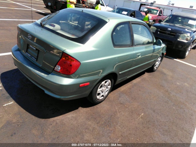 2005 HYUNDAI ACCENT GLS/GT VIN: KMHCG35C65U332498