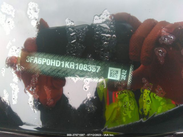 3FA6P0HD1KR108357 Ford FUSION SE