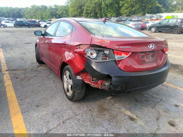2012 HYUNDAI ELANTRA GLS VIN: KMHDH4AE7CU435845