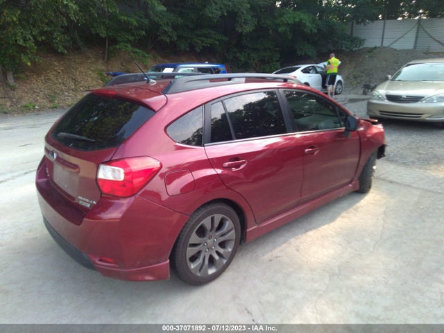 2012 SUBARU IMPREZA WAGON 2.0I SPORT PREMIUM VIN: JF1GPAL60CG200720