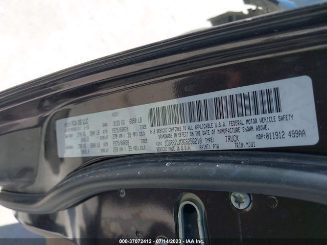 RAM 1500 Lone Star 2016 1C6RR7LM3GS256210 Image 9