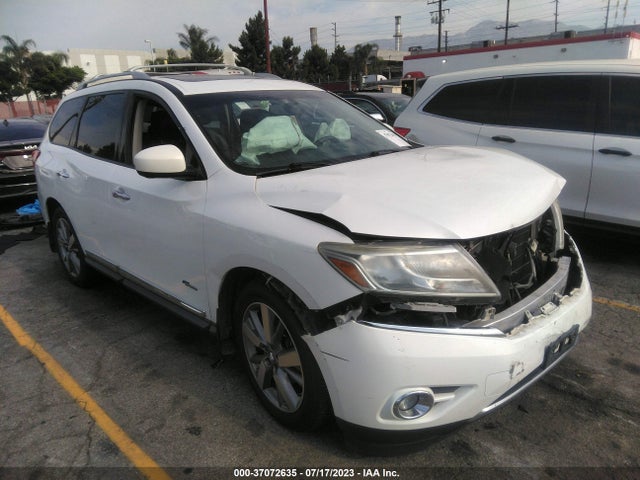 2014 NISSAN PATHFINDER PLATINUM HYBRID VIN: 5N1CR2MN9EC637698
