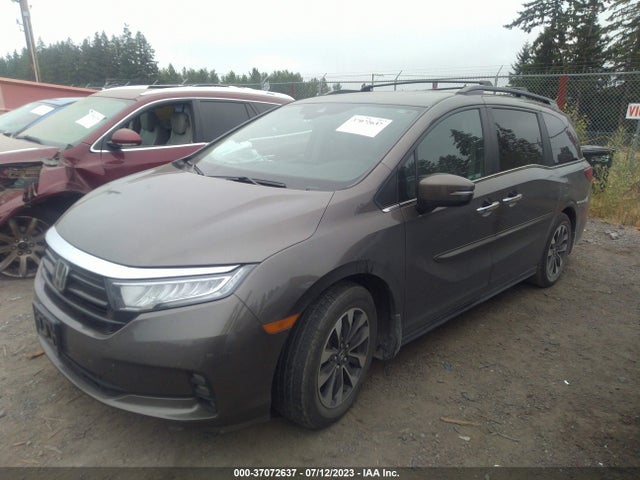 2021 HONDA ODYSSEY EX-L VIN: 5FNRL6H71MB030117