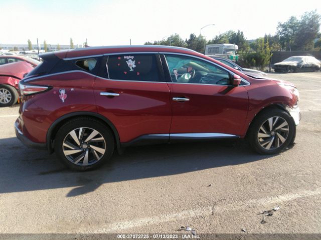 5N1AZ2MG8FN259419 Nissan Murano Platinum