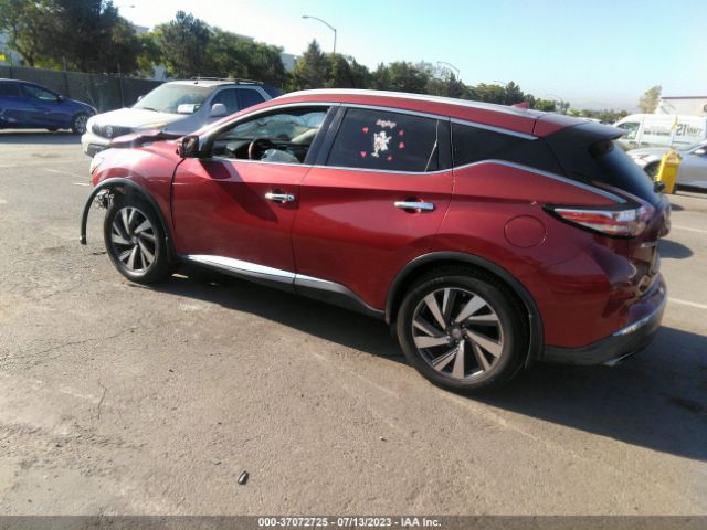 5N1AZ2MG8FN259419 Nissan Murano Platinum