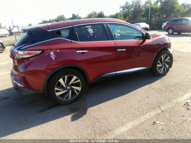 5N1AZ2MG8FN259419 Nissan Murano Platinum