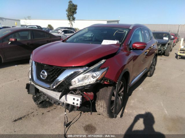 5N1AZ2MG8FN259419 Nissan Murano Platinum