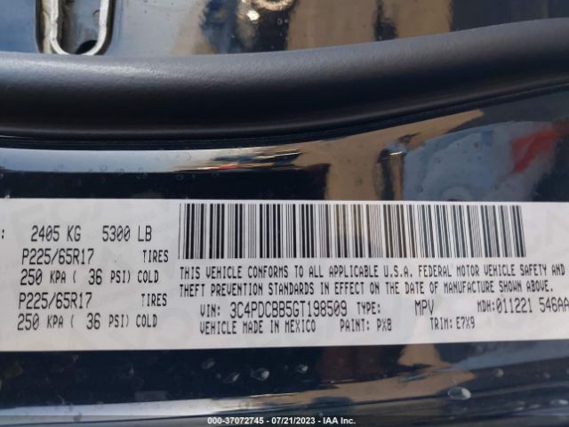 3C4PDCBB5GT198509 Dodge Journey Sxt
