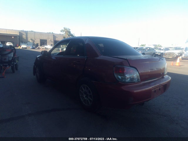 2007 SUBARU IMPREZA SEDAN I VIN: JF1GD61607G511515
