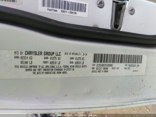 2C3CDXBG7EH258981 Dodge Charger Se