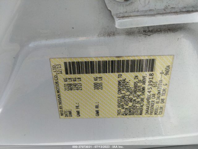 1N4AA5AP8EC453918 Nissan Maxima 3.5 S