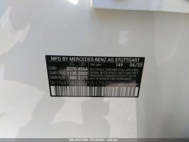 W1N4N4GBXPJ517577 Mercedes-Benz Gla Gla 250