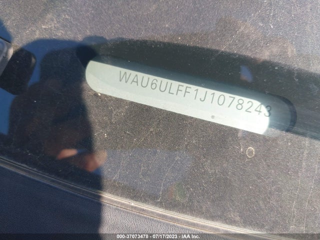 WAU6ULFF1J1078243 Audi A3 Cabriolet Premium/tech Premium