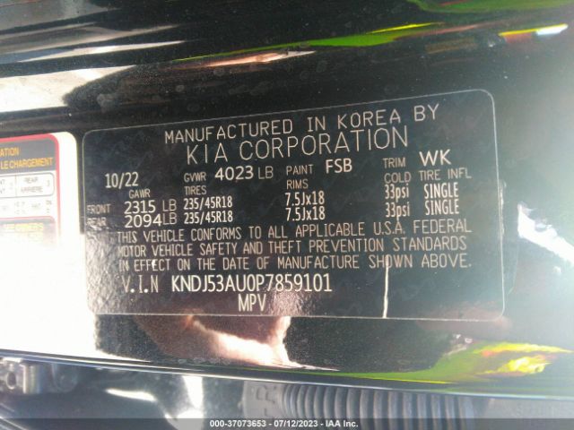 KNDJ53AU0P7859101 KIA Soul Gt-line