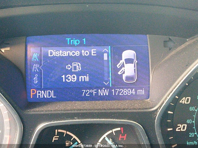 2013 FORD FOCUS SE VIN: 1FADP3F24DL231582