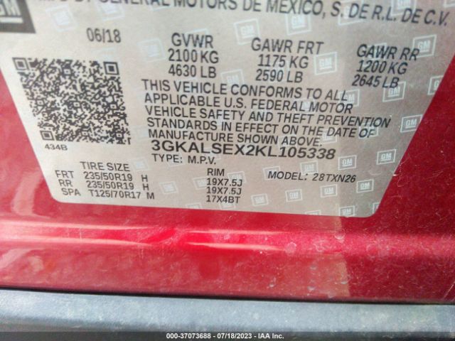 3GKALSEX2KL105338 GMC Terrain Denali