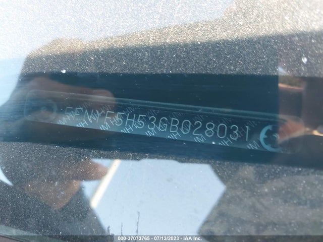Honda Pilot Ex-l 2016 5FNYF5H53GB028031 Image 9