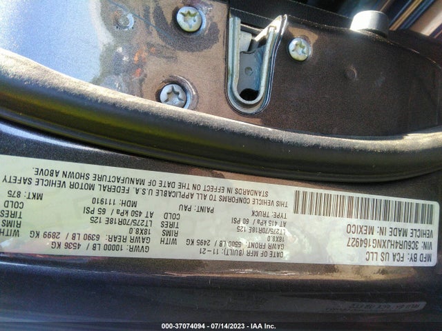 RAM 2500 Tradesman 2022 3C6UR4HJXNG164927 Image 9