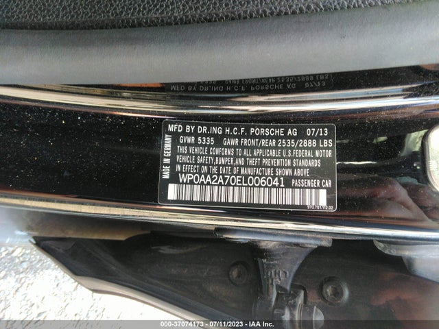 2014 Porsche Panamera, VIN: WP0AA2A70EL006041