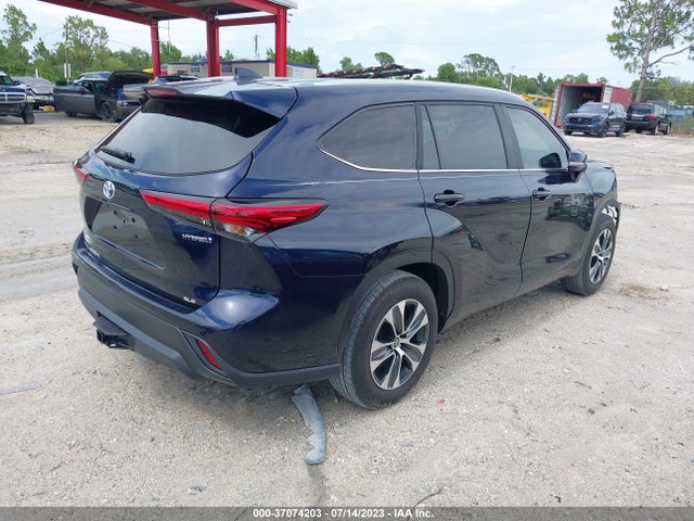 2023 TOYOTA HIGHLANDER HYBRID PLATINUM VIN: 5TDKARAH9PS524172
