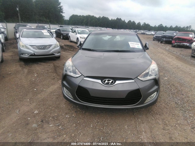 2013 HYUNDAI VELOSTER W/BLACK INT VIN: KMHTC6AD9DU160512