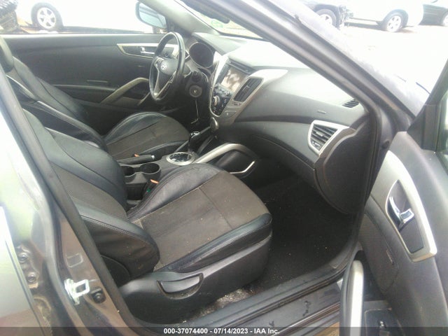 2013 HYUNDAI VELOSTER W/BLACK INT VIN: KMHTC6AD9DU160512