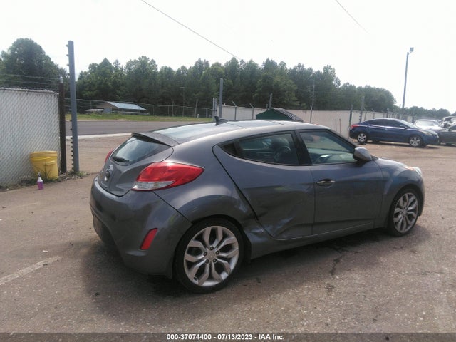 2013 HYUNDAI VELOSTER W/BLACK INT VIN: KMHTC6AD9DU160512