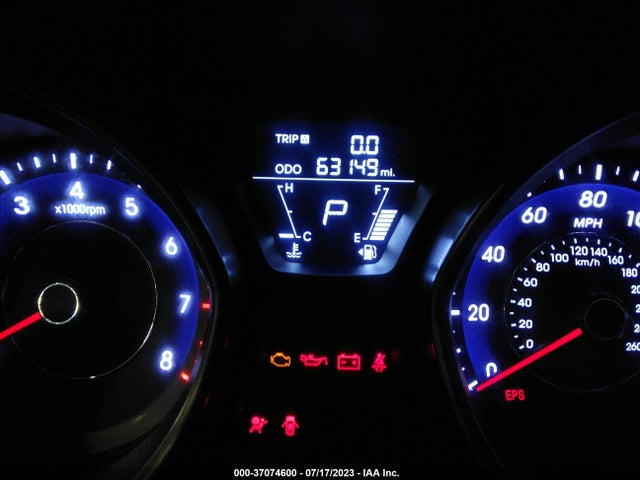 2013 HYUNDAI ELANTRA GLS VIN: 5NPDH4AE6DH172599