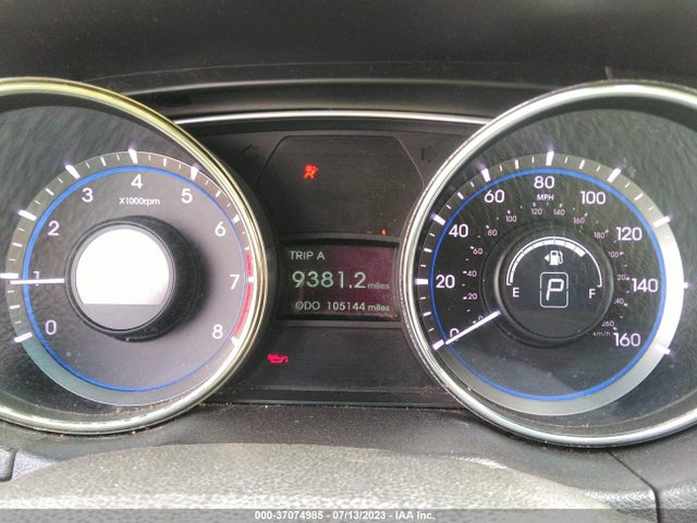 2011 HYUNDAI SONATA LTD PZEV VIN: 5NPEC4AC2BH080081