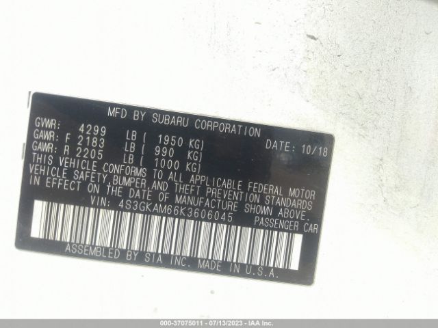 4S3GKAM66K3606045 Subaru Impreza Sport
