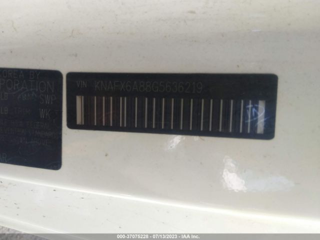KNAFX6A88G5636219 KIA Forte Koup Ex